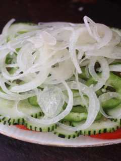 Una foto de Ensalada a rodajas con jalapeños