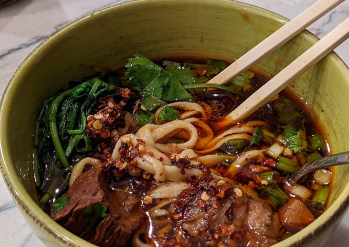 Steps to Make Homemade Chinese Beef Noodle Soup for Diet Food