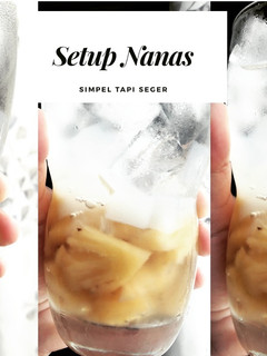 Foto resep Es nanas segar