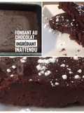 Flourless Chocolate Fondant
