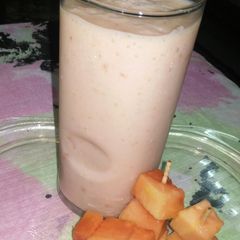 A picture of Papaya shake.