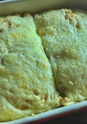 Rakott bundáskenyér sütőben sütve recept fotója