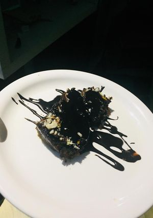 A picture of Dark Chocolate Brownies.