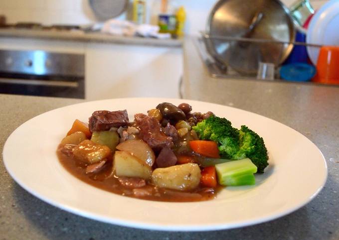 Steps to Make Perfect Slow cooker beef and vegetables