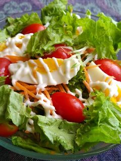 Foto resep Salad sayur simple