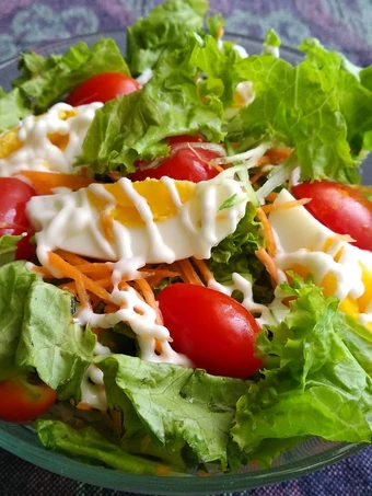 Cara Sederhana Membuat Resep  Salad sayur simple yang Menggugah Selera, Bisa Manjain Lidah