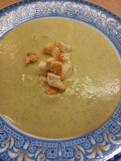 Una foto de Crema o puré de calabacín