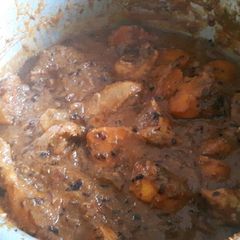 A picture of Chicken biryani stew,author marathon.