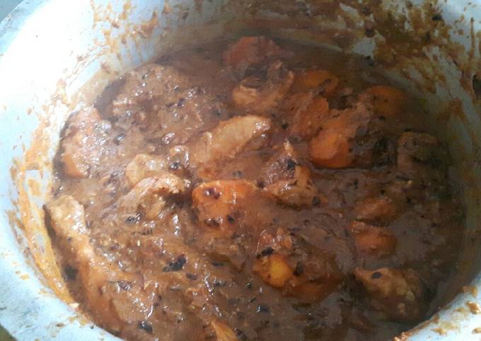 Chicken biryani stew,author marathon Recipe