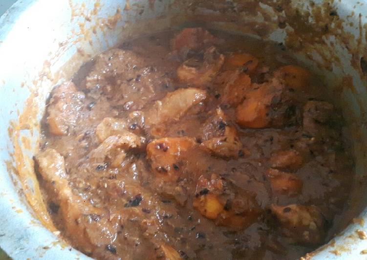 Recipe of Delicious Chicken biryani stew,author marathon