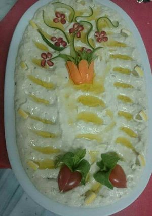 صورة لوصفة حمص بطحينه