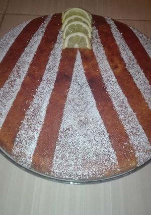 صورة لوصفة بسبوسة بنكهة الليمون