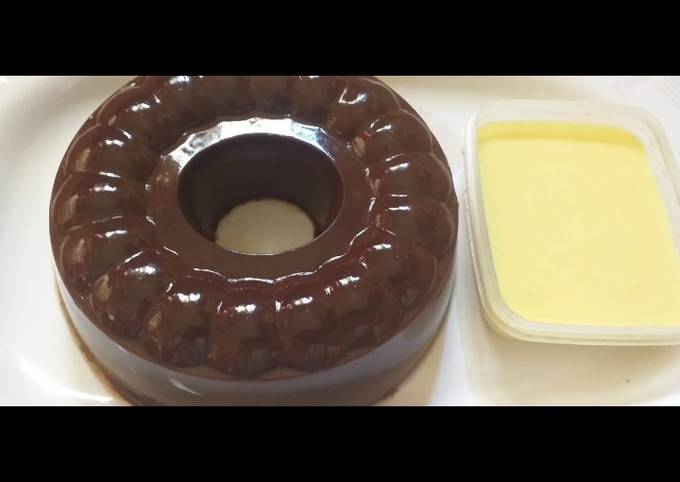 Puding Coklat Fla Custard