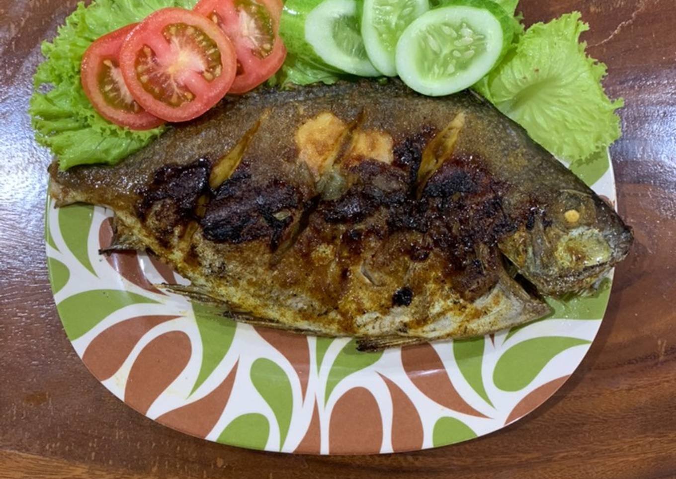Ikan Baronang Bakar