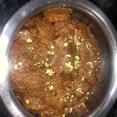 Gehu ke aate ka halwa A picture of Gehu ke aate ka halwa.