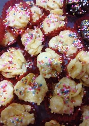 Foto resep Cornflakes merah putih