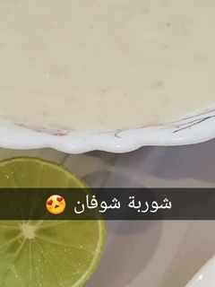 صورة لوصفة شوربة الشوفان البيضاء بالدجاج