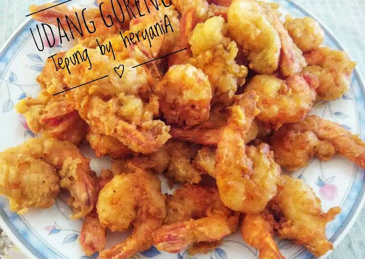 Resep Udang Goreng Tepung, Lezat