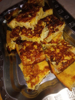 Una foto de Sopa paraguaya en tortillera