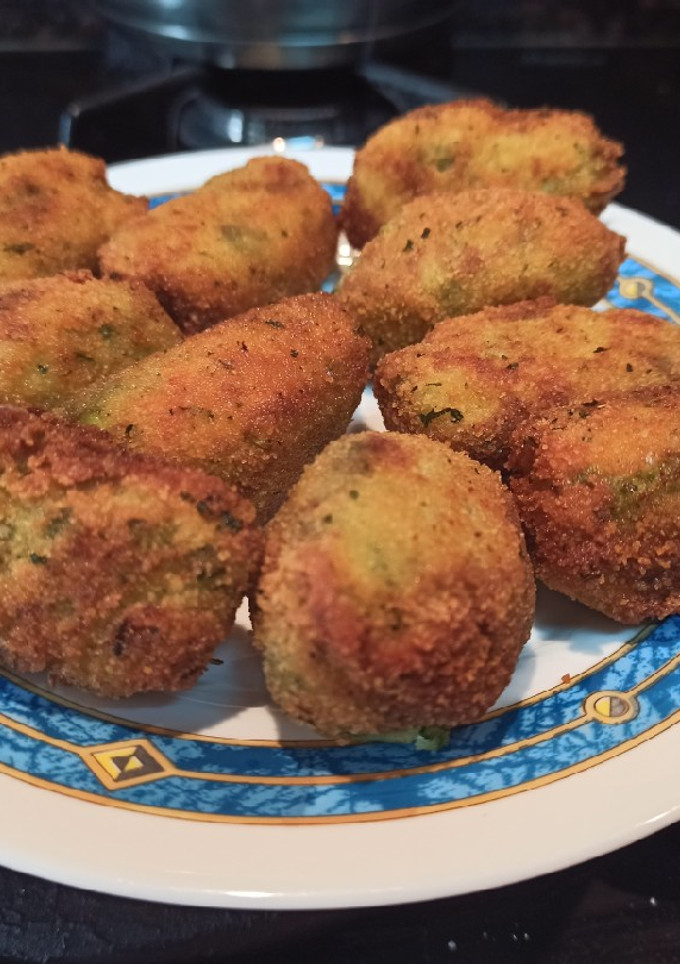 Una foto de Croquetas de espinacas
