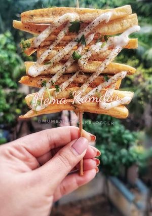પેરી પેરી ફ્રેન્ચ ફ્રાઈસ(Peri peri French Fries Recipe in Gujarati) રેસીપી મુખ્ય ફોટો