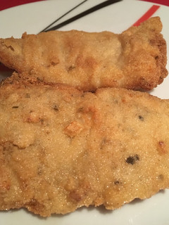 Una foto de Abadejo macerado frito