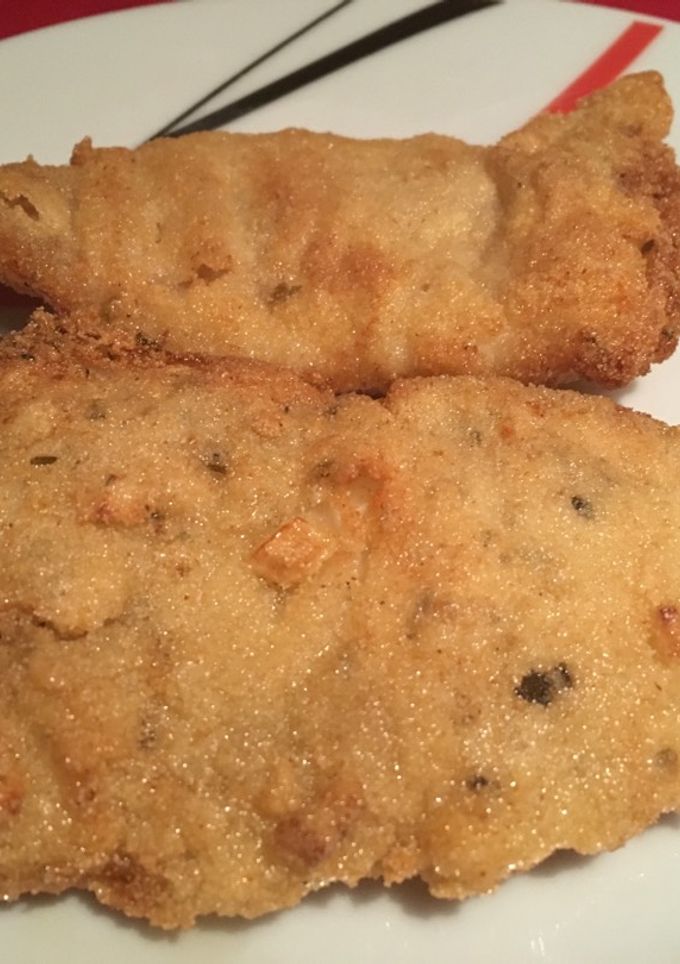 Una foto de Abadejo macerado frito