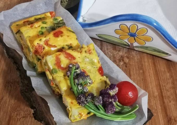 Guida passo passo a Fai  Ultimate Frittata al forno svuota frigo 🌷