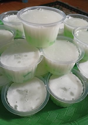 Foto resep 69. Pudding santan