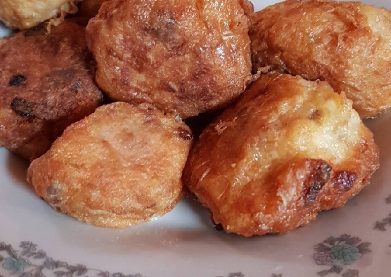 Perkedel kentang daging