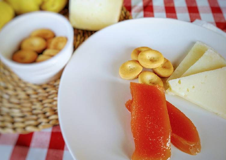 Dulce de membrillo casero (con Thermomix)