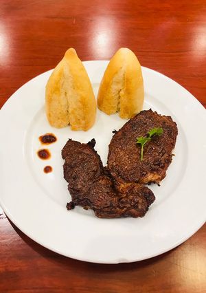 Hình của món Barbecue Steak.