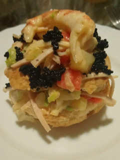 Una foto de Milhojas de ensalada