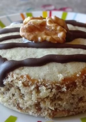 Una foto de Alfajores de nuez