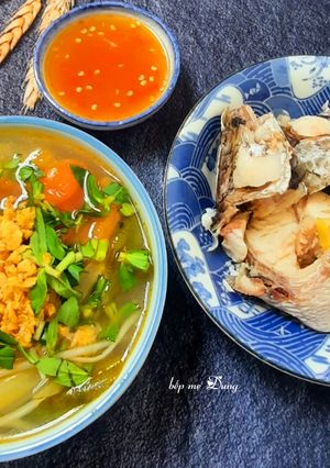 Hình của món Canh chua cá lóc.