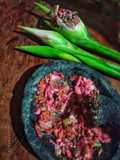 Sambal lucung bakar tanpa minyak