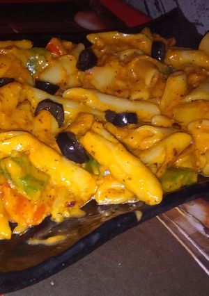 A picture of Makhani pasta.