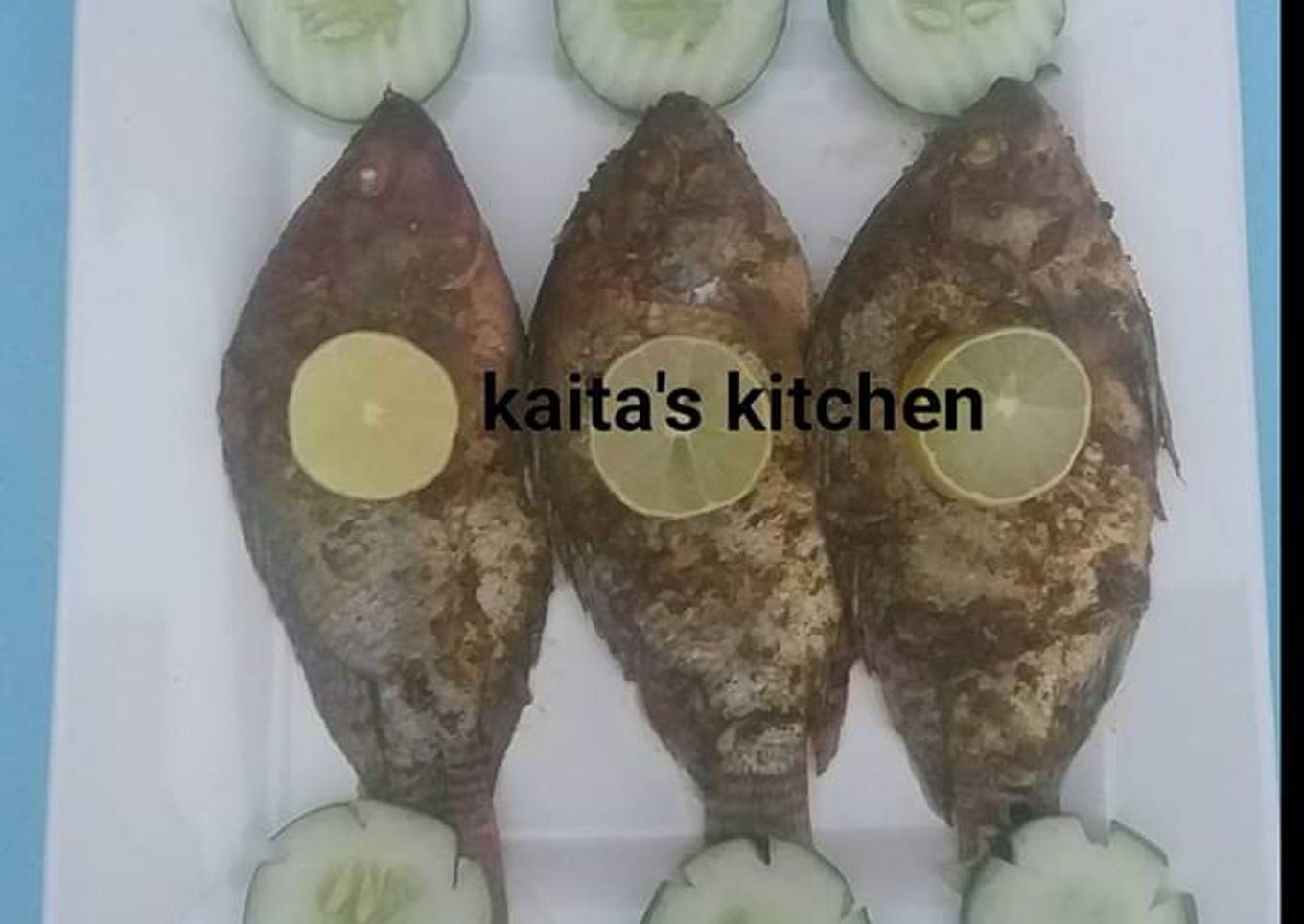 Grilled fish