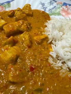Una foto de Pollo tikka masala