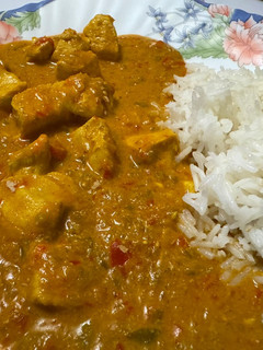 Una foto de Pollo tikka masala