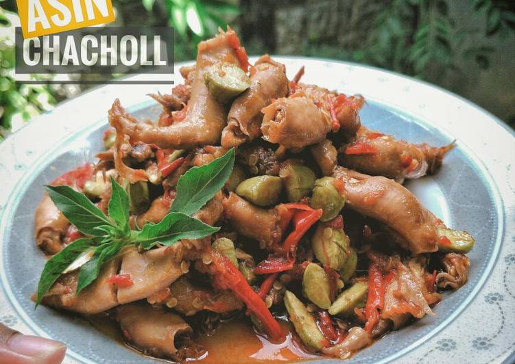 Resep Cumi asin sambel pete Anti Gagal