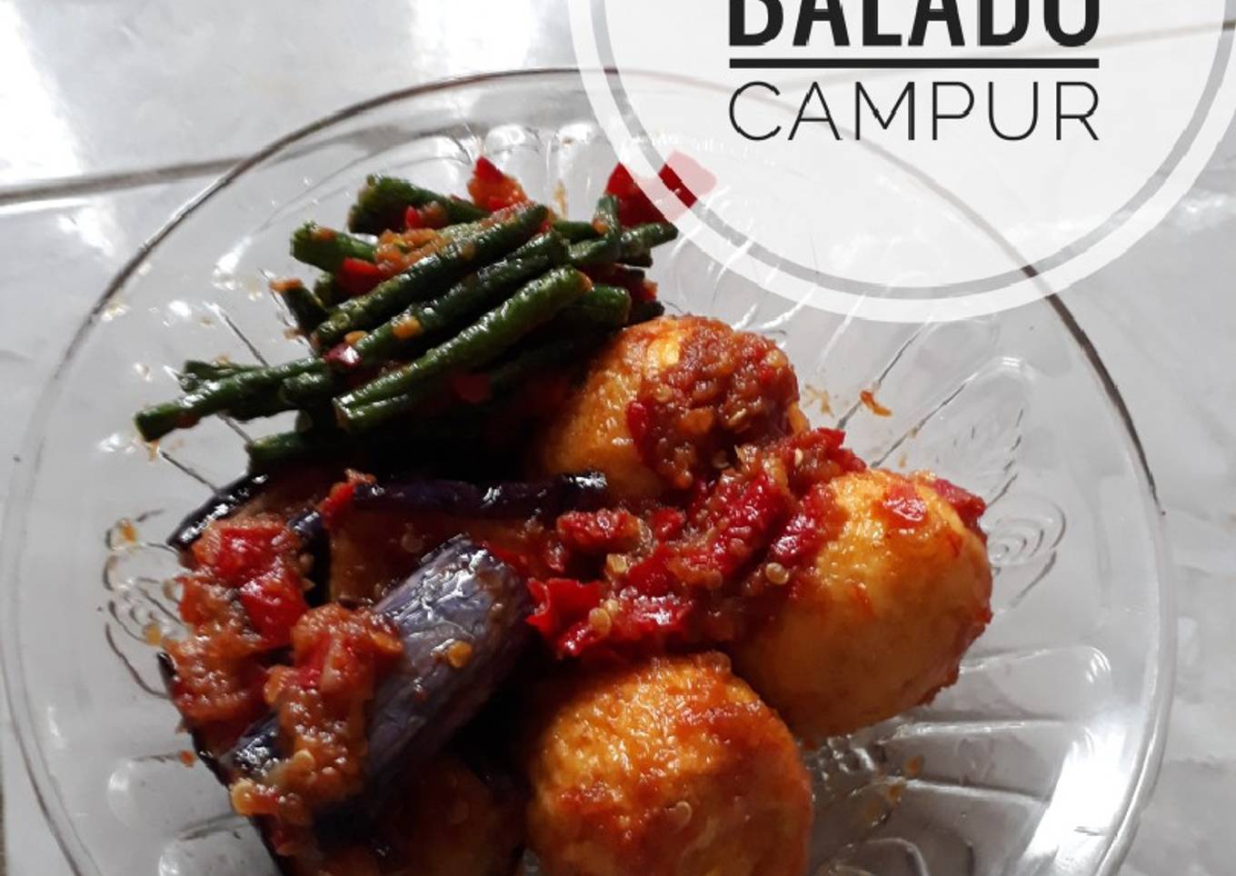 Bagaimana Menyiapkan Telur Balado Campur (sayur), Lezat Sekali