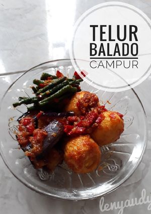 Foto resep Telur Balado Campur (sayur)