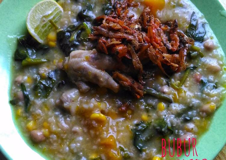 Bahan Bubur manado | Cara Membuat Bubur manado Yang Lezat Sekali