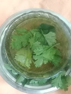 பருப்பு, பொடி, கலந்த ரசம்(paruppu podi rasam recipe in tamil) செய்முறை முக்கிய புகைப்படம்