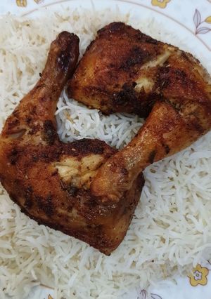 صورة لوصفة دجاج مشوي بطريقتي