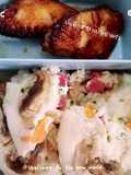 ไข่ขาวตุ๋นรวมผัก