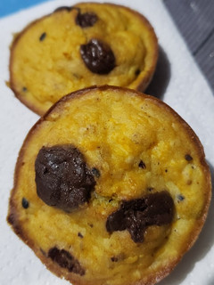 Una foto de Muffins de calabaza y chips de chocolate