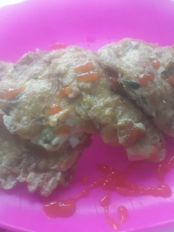 Cara Mudah Membikin Resep 110. telur dadar tahu yang  Bikin Ketagihan Anti Ribet, Lezat