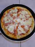 Pizza teflon takaran sendok sederhana. Sesederhana makan nya🤭😁